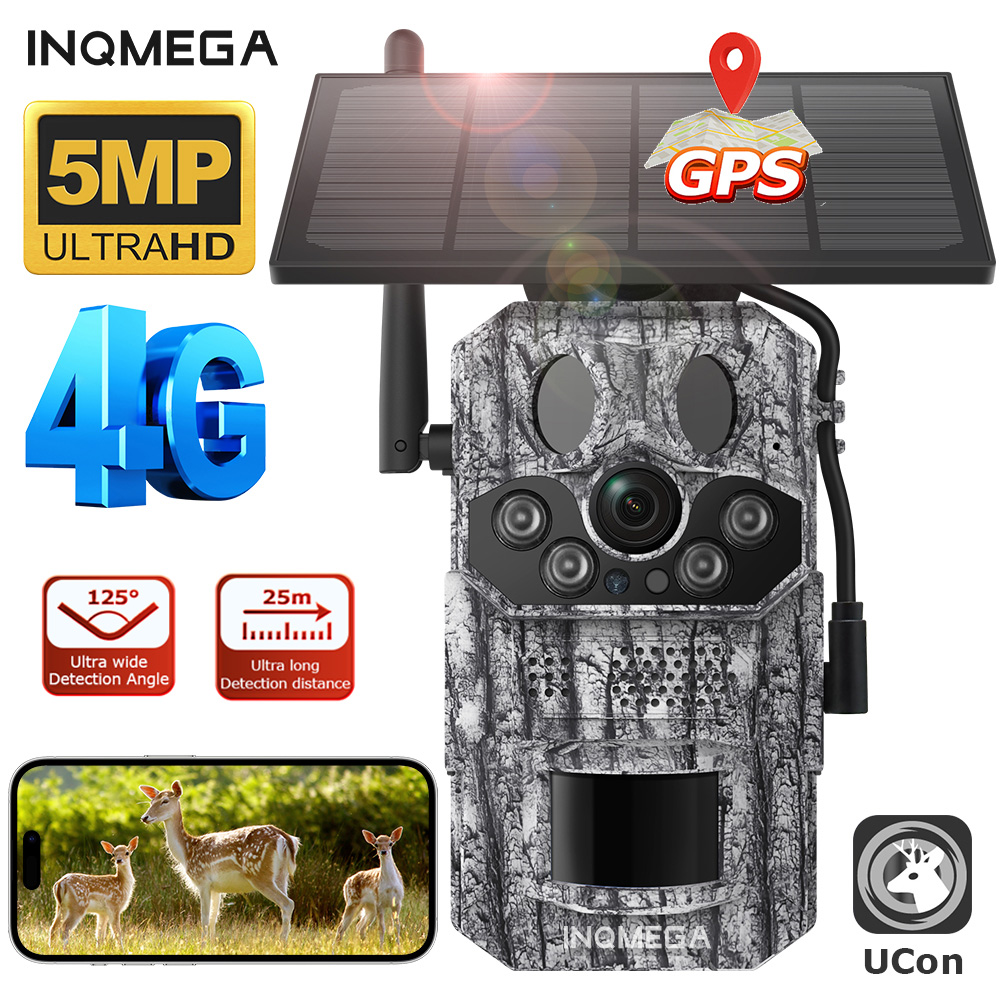Trail Camera Infrared - INQMEGA4G 2K 5MP PIR Motion เปิดใช้งาน