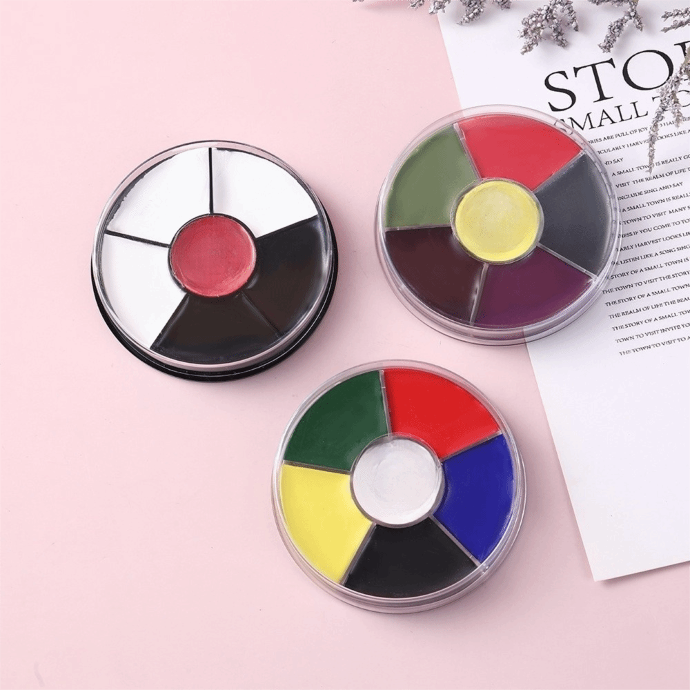 ชุดแต่งหน้า 6 สี พาเลตต์สีเพ้น - Camo Face Paint บทวิจารณ์และราคา