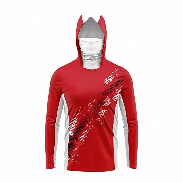 เสื้อฮู้ดตกปลาแบบยูนิเซ็กซ์ ป้ - Outdoor Hunting Prints บทวิจารณ์และราคา