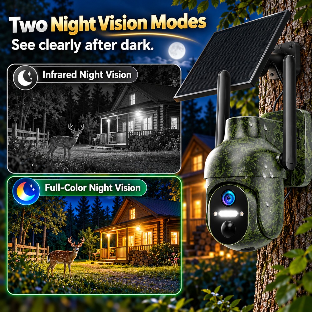 กล้องวงจรปิดโซลาร์เซลล์ Wifi 4 - Trail Camera Infrared บทวิจารณ์และราคา
