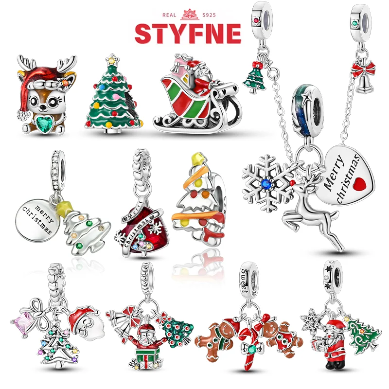 คริสต์มาส Charms เงิน 925 Elk  - Elk Bugle Call บทวิจารณ์และราคา