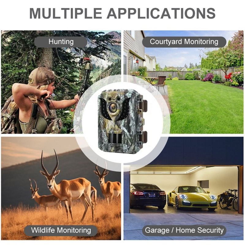 【NEW A09R!】 กล้องล่าสัตว์ 16MP - Trail Camera Infrared บทวิจารณ์และราคา