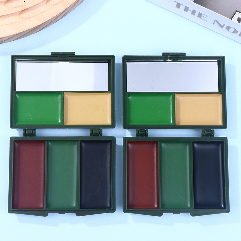 พาเลทสีเพ้นท์หน้าลายพราง 5 สี  - Camo Face Paint บทวิจารณ์และราคา