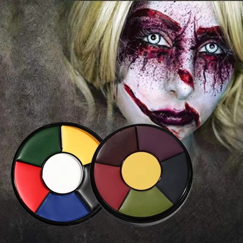 SFX พาเลทสีเพ้นท์หน้า 6 สี ใช้ - Camo Face Paint บทวิจารณ์และราคา