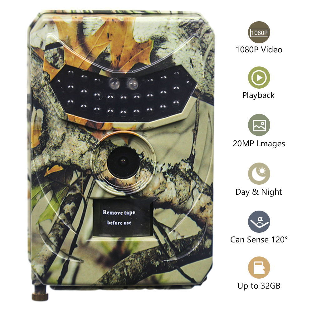 กล้องติดตามสัตว์ป่า 20MP 1080P - Trail Camera Infrared บทวิจารณ์และราคา